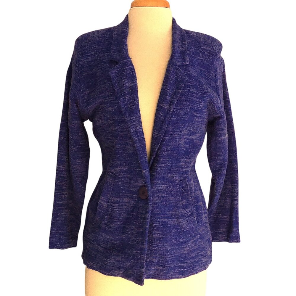 Vintage 80's Campus Casuals of California Purple Blazer Jacket
